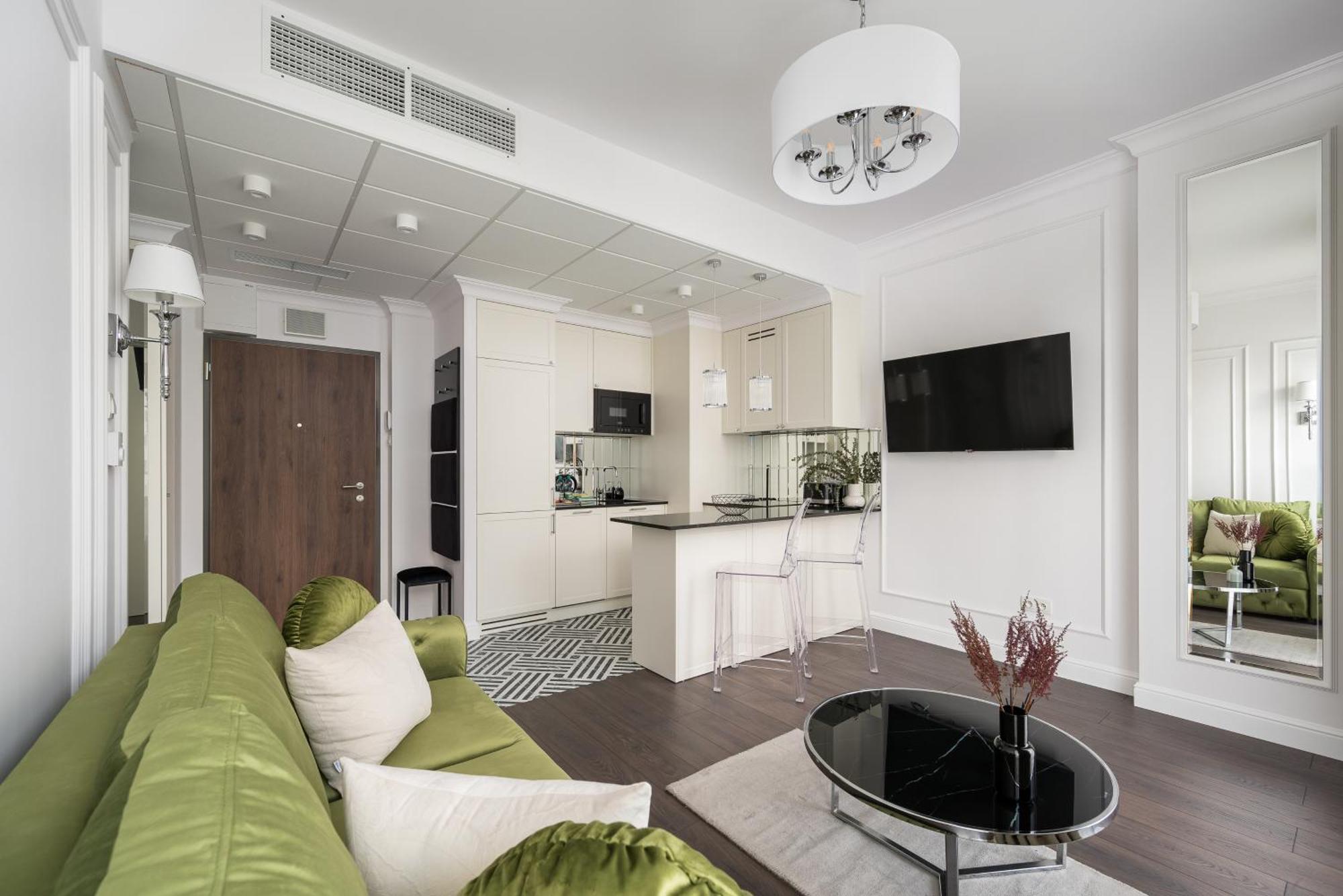 Bright Crystal Premium Apartment 华沙 外观 照片