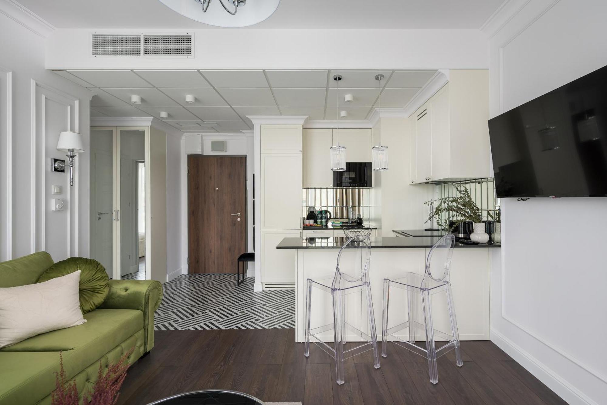 Bright Crystal Premium Apartment 华沙 外观 照片