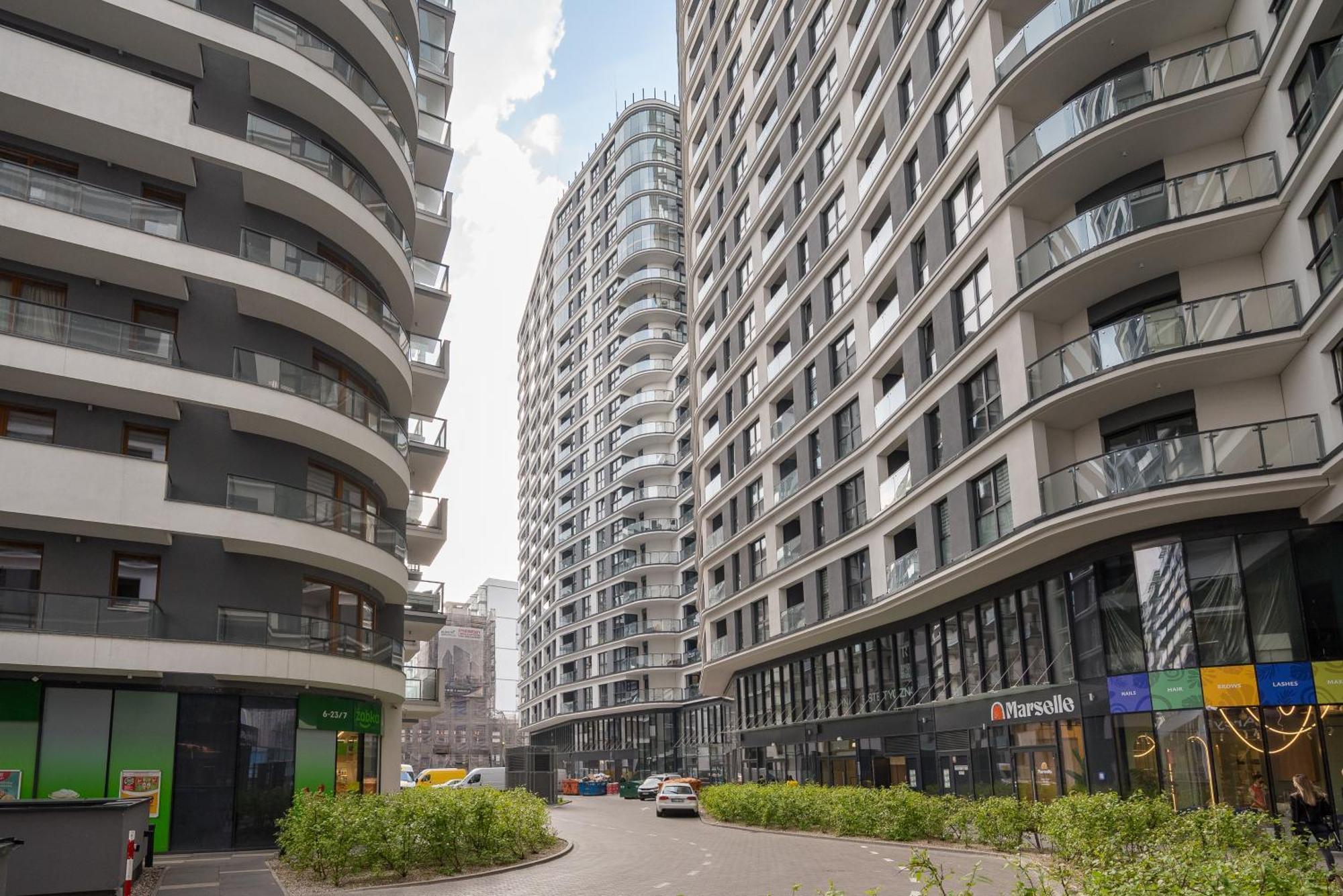 Bright Crystal Premium Apartment 华沙 外观 照片